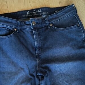 Gloria Vanderbilt Indigo Rail Straight Jeans